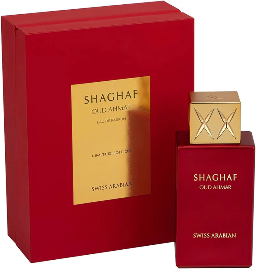 SHAGHAF OUD AHMAR Swiss arabian perfume UNISEX 75ml